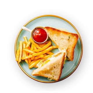 Дабл сэндвич с семгой