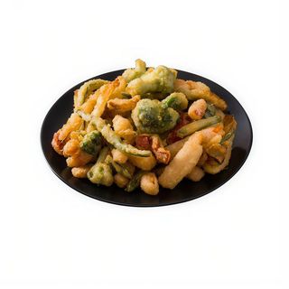 42. Tempura Mixta De Verduras Y Marisco