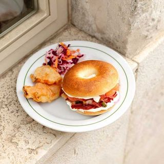 Bacon NY Bagel