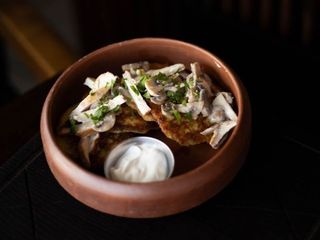 Деруни з куркою та грибами (210g)