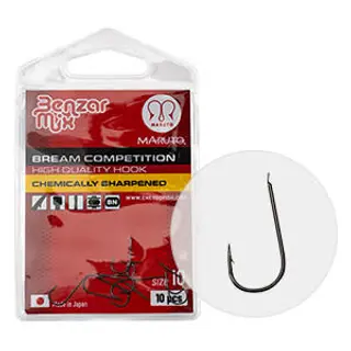 Carlige Benzar Bream Competition, No. 10, 10 buc/cut 