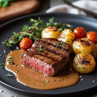 Plat Steak Filet de Bœuf