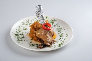 Pulpa de rata pe varza