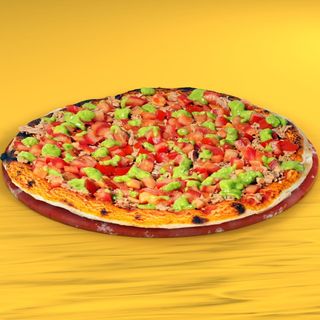 Pizza cu ton și roșii Ø32 cm