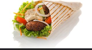  Durum Falafel Con Queso Feta