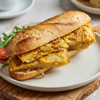 Bocadillo De Tortilla Española