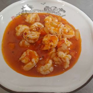 37 Gamberi in salsa curry