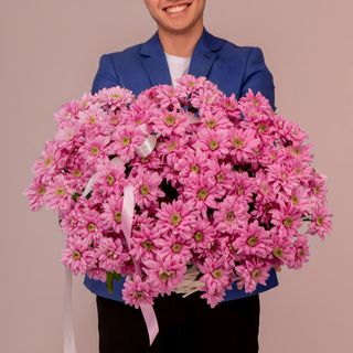 Корзина "Пурпурные цвета"