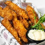 Хрупкави пилешки филенца 350 г