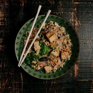 Arroz Frito de Tofú Vegan