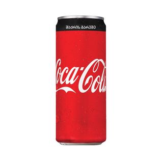 კოკა-კოლა ქილა ზერო 0.330ლ