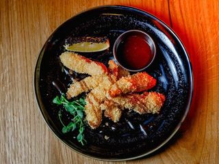 Тигрові креветки у темпурі (100/50g)