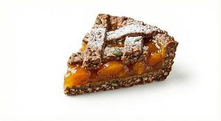 Crostata all'albicocca 1 fetta