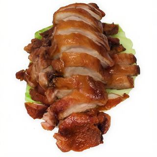 Pato dorado en salsa china