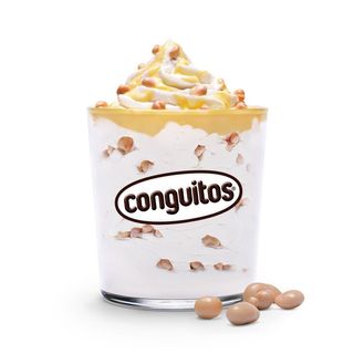 Cubo Helado Conguitos Blancos