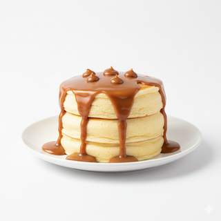 Pancakes Japoneses Con Dulce De Leche