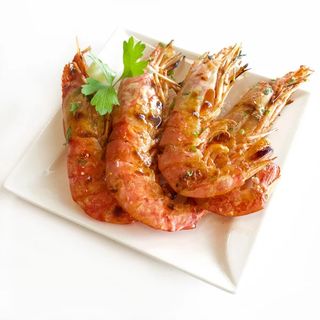 Gamberoni di Mazara del Vallo alla griglia 4 pezzi