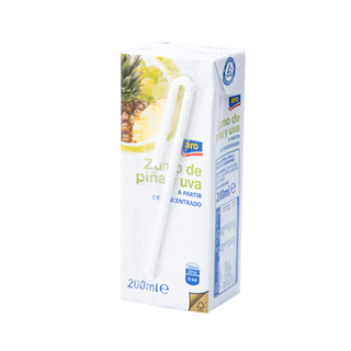 Zumo Piña y Uva 200 Ml