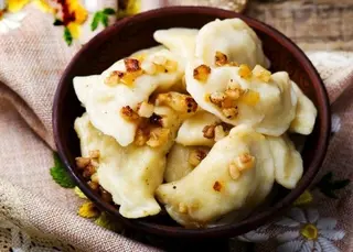 Pierogi z solonym serem