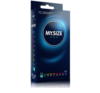 MY.SIZE PRO პრეზერვატივი (10 ცალი) ზომა 45