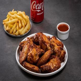 BBQ chicken wings (Menu)