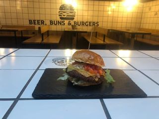 Smashed meatme beyond megacheese