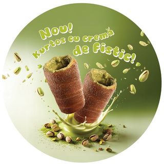 Kurtos cu crema de fistic