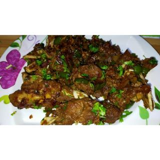 Goat Wet Fry Portion