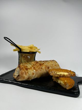 Tacos gratiné Cordon bleu