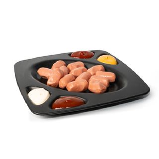 Salchichas 4 salsas​