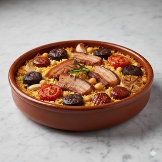 Plato De Arroz Al Horno