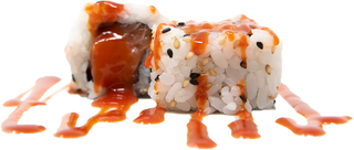630-Uramaki salmon spicy