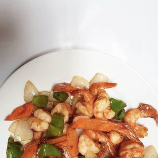Gambas Con Verduras