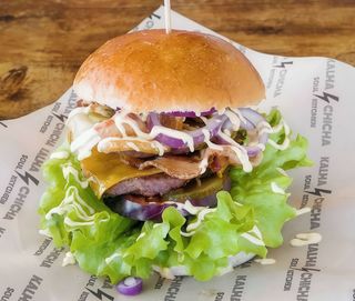 Burger Veggie KalmaChicha