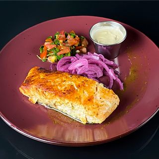 Стейк з лосося