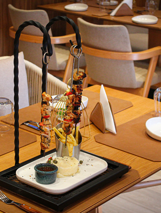 Brochette De Poulet Mariné