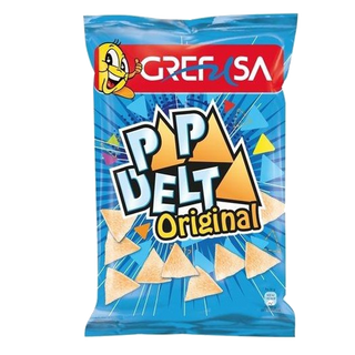 Snack De Patata Con Sabor A Jamón De Grefusa Papa Delta.