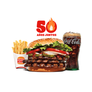 Menú Triple Whopper® Grande