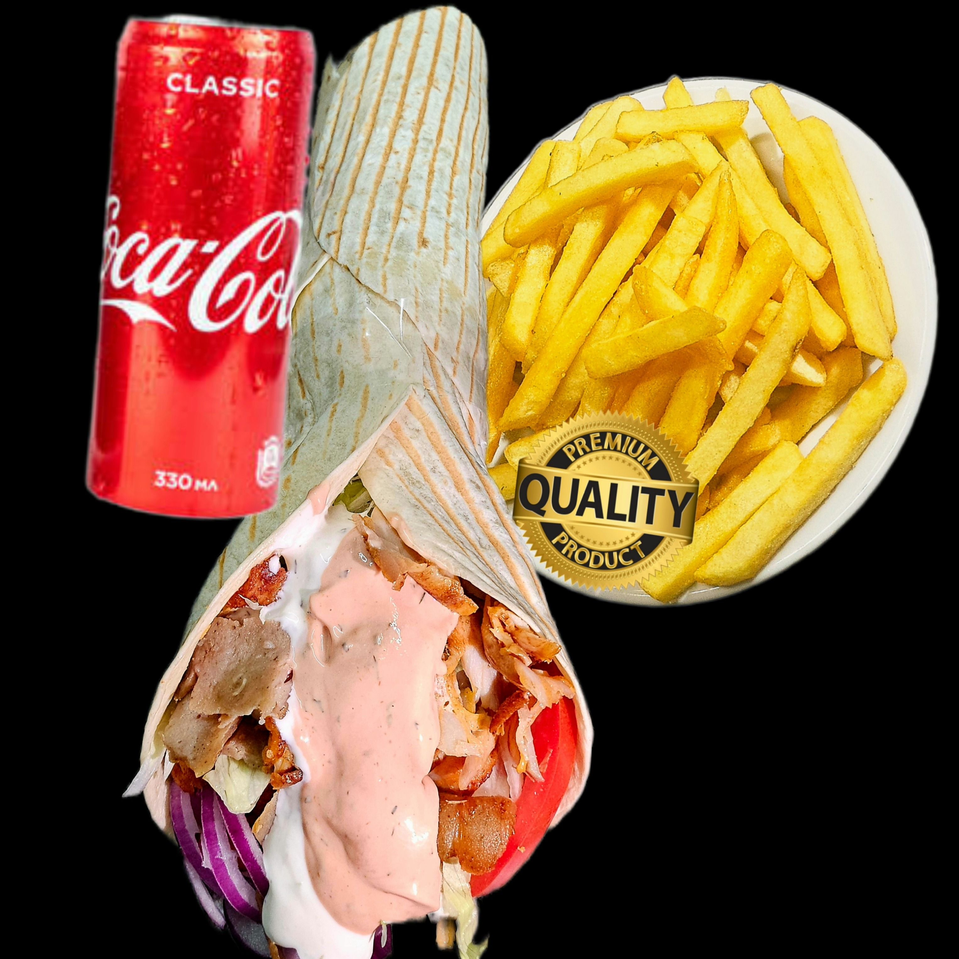 MENU XL CON VERDURA