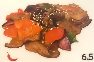 49. Ternera Con Salsa Picante