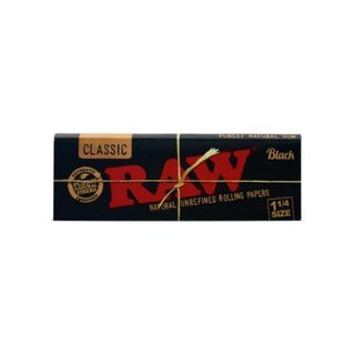 Mortalhas Raw Black 1 1/4 (50Un)