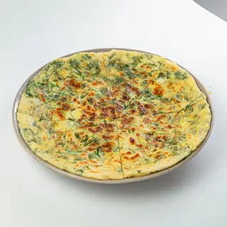 Хычины с брынзой и зеленью