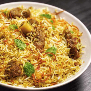 Lamb biryani