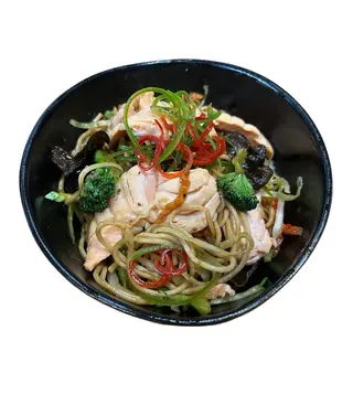 Wok Saumon