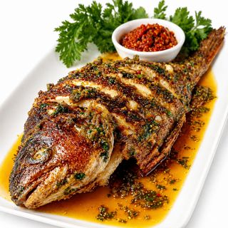 Poisson Braisé & Attiéké