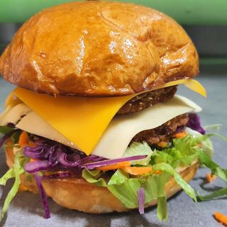 Vegetable Testy Burger Menu