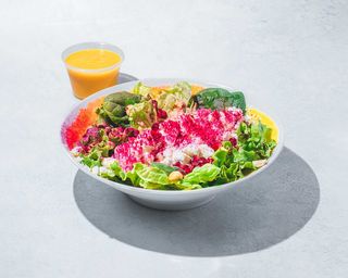 Ensalada Cabra y Mango