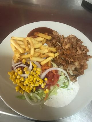 Doner Kebap En Plato
