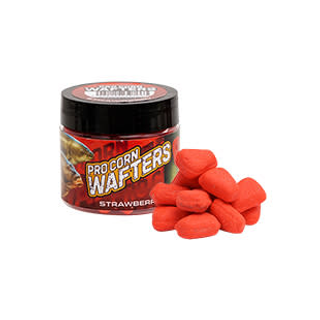 Benzar Mix Pro Corn Wafters, Strawberry, Fluo red 