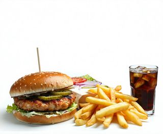 Menù chicken burger